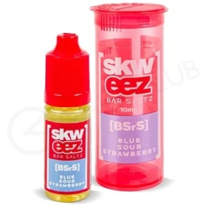 Blue Sour Strawberry Nic Salt E-Liquid by Skweez