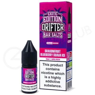 Dragonfruit Blueberry Guava E-Liquid by Drifter Bar Salts Exotic