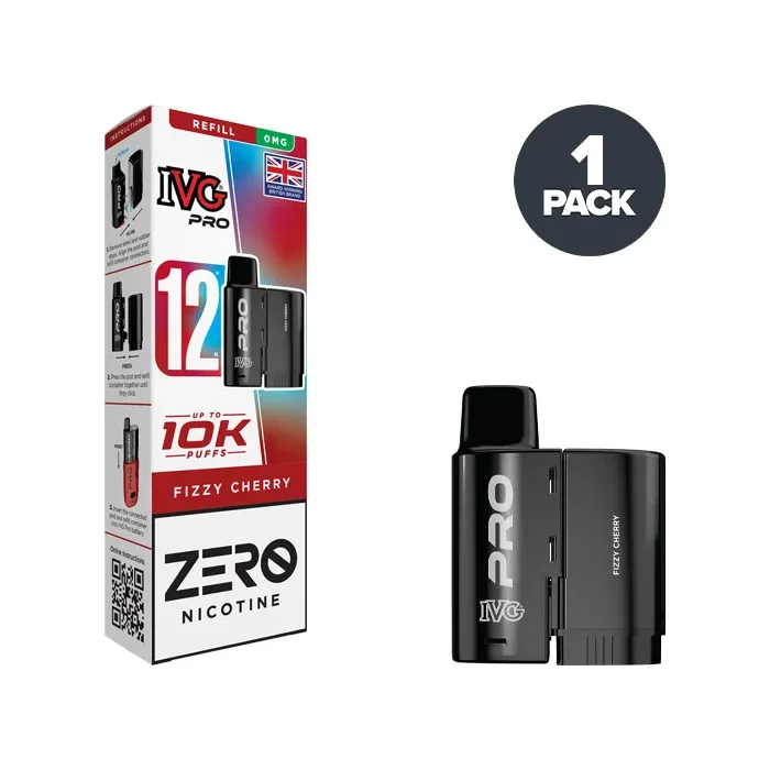 Fizzy Cherry IVG Pro 12 Refill Pack