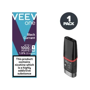 Blackcurrant Veev One Single Prefilled Pod