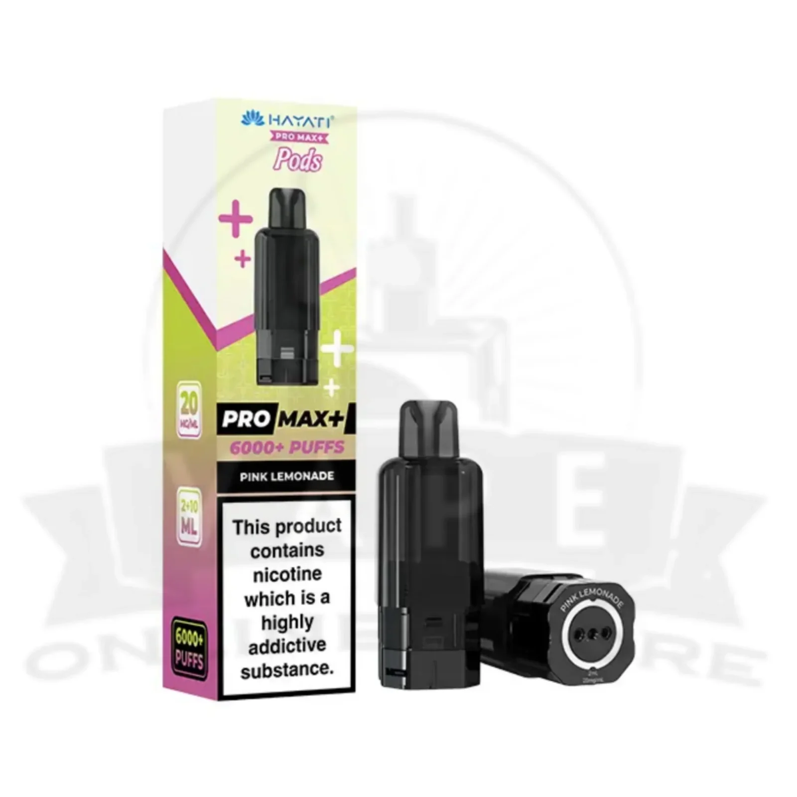 Pink Lemonade Hayati Pro Max Plus 6000 Refill Pods