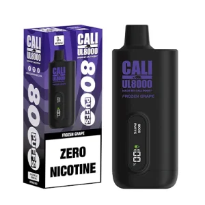 Cali UL8000 Frozen Grape ZERO Nicotine Disposable