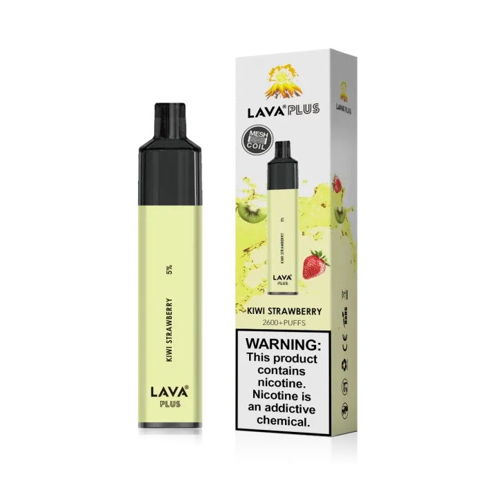 Lava Plus 2600 Puffs Disposable - Kiwi Strawberry