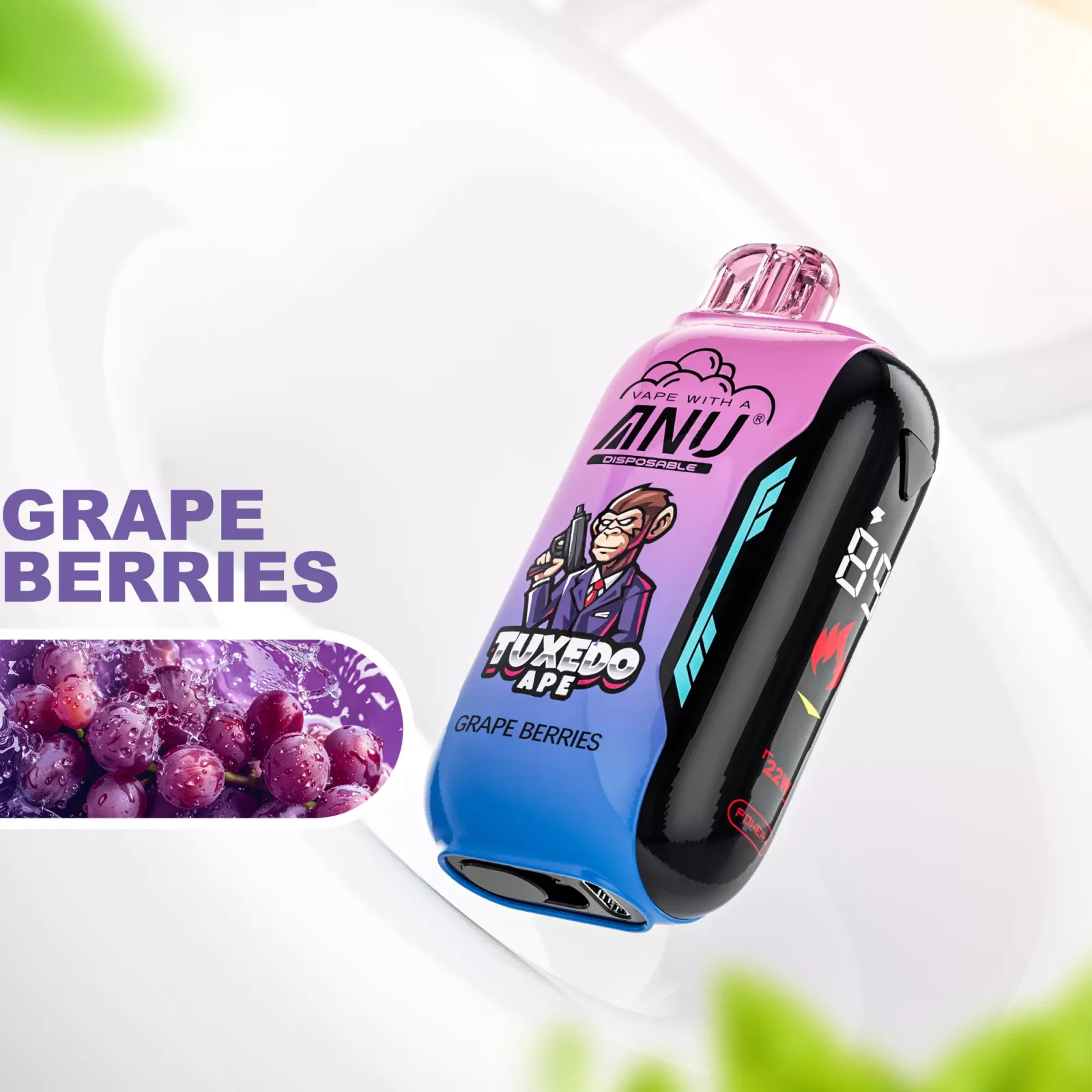 ANU Vista 30000 Puffs Digital Screen Bulk Buy Rechargeable Disposable Vapes Wholesale - Image 2