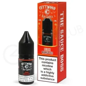 Peach Mango Ice Nic Salt E-Liquid by Cuttwood Bar Salts