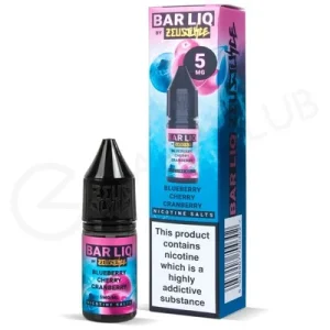 Blueberry Cherry Cranberry Nic Salt E-Liquid by Bar Liq