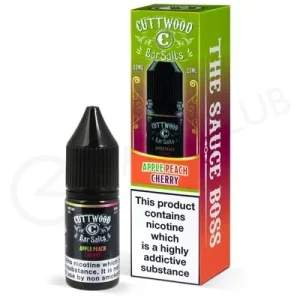 Apple Peach Cherry Nic Salt E-Liquid by Cuttwood Bar Salts