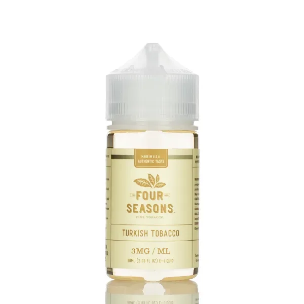 Four Seasons E-liquids - Turkish Tobacco- 60ml