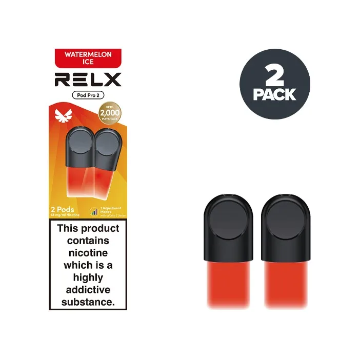 Watermelon Ice RELX Pod Pro 2 Prefilled Pods