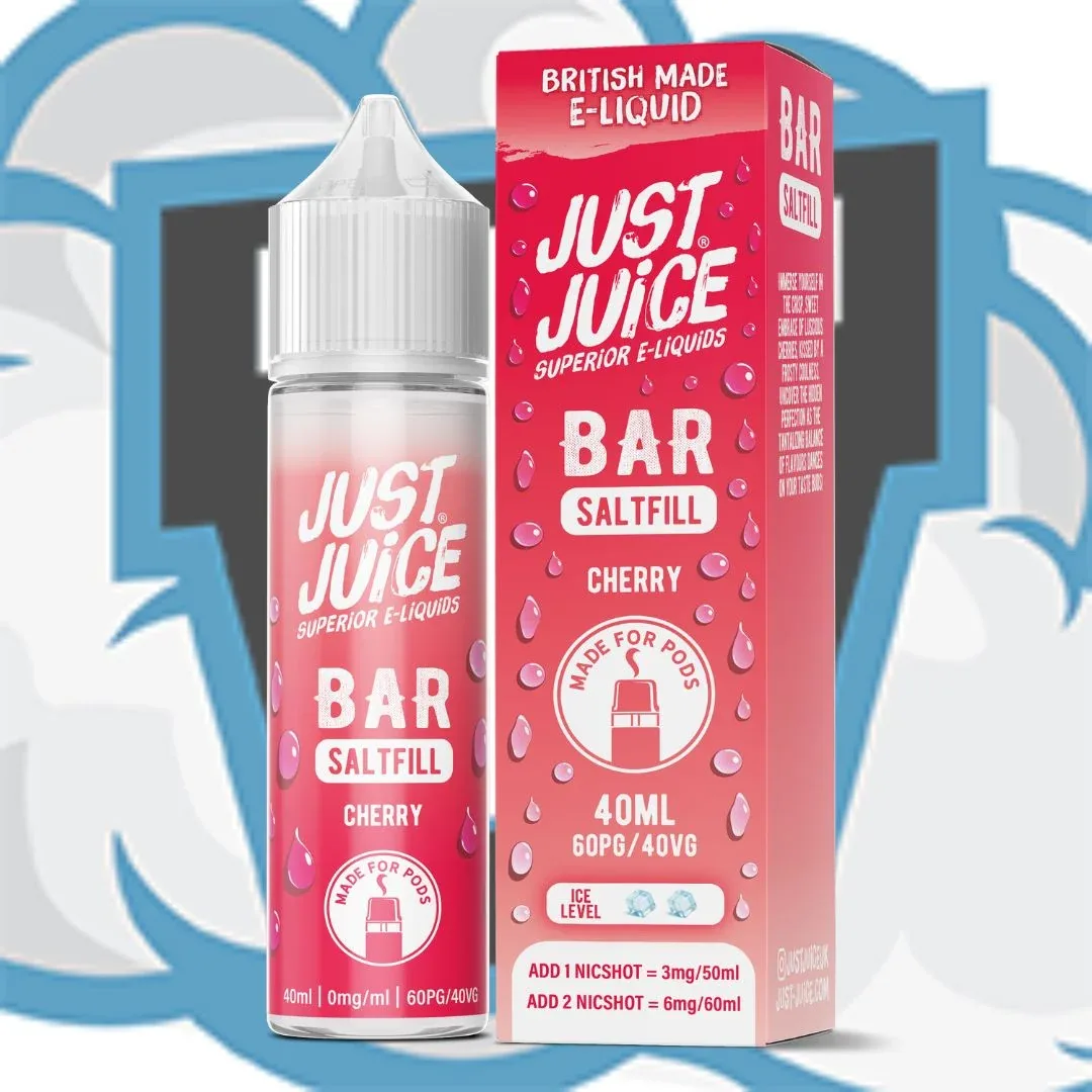 Cherry Bar Saltfill by Just Juice 40ml