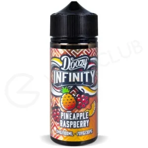 Pineapple Raspberry Shortfill E-Liquid by Doozy Infinity 100ml