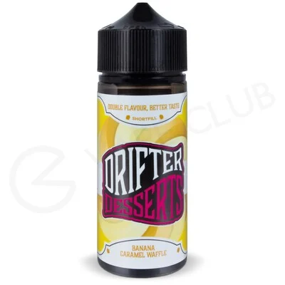 Banana Caramel Waffle Shortfill E-Liquid by Drifter Desserts 100ml