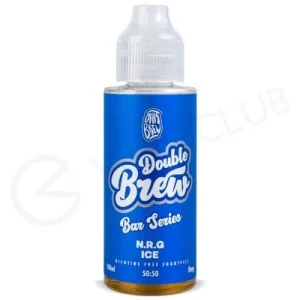 NRG Ice Shortfill E-Liquid by Double Brew Bar Series 100ml