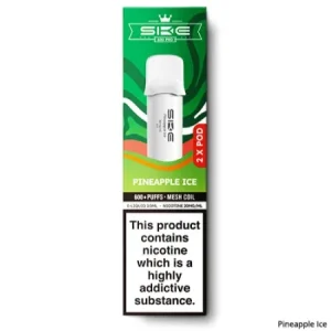 SKE Crystal Pro 600 Prefilled Replacement Pods – Fresh Flavours, Same Crystal Experience
