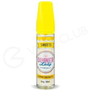 Lemon Sherbets Shortfill E-Liquid by Dinner Lady Sweets 50ml