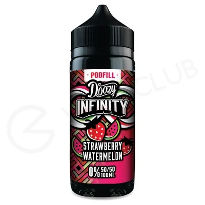 Strawberry Watermelon 50VG Shortfill E-Liquid by Doozy Infinity 100ml