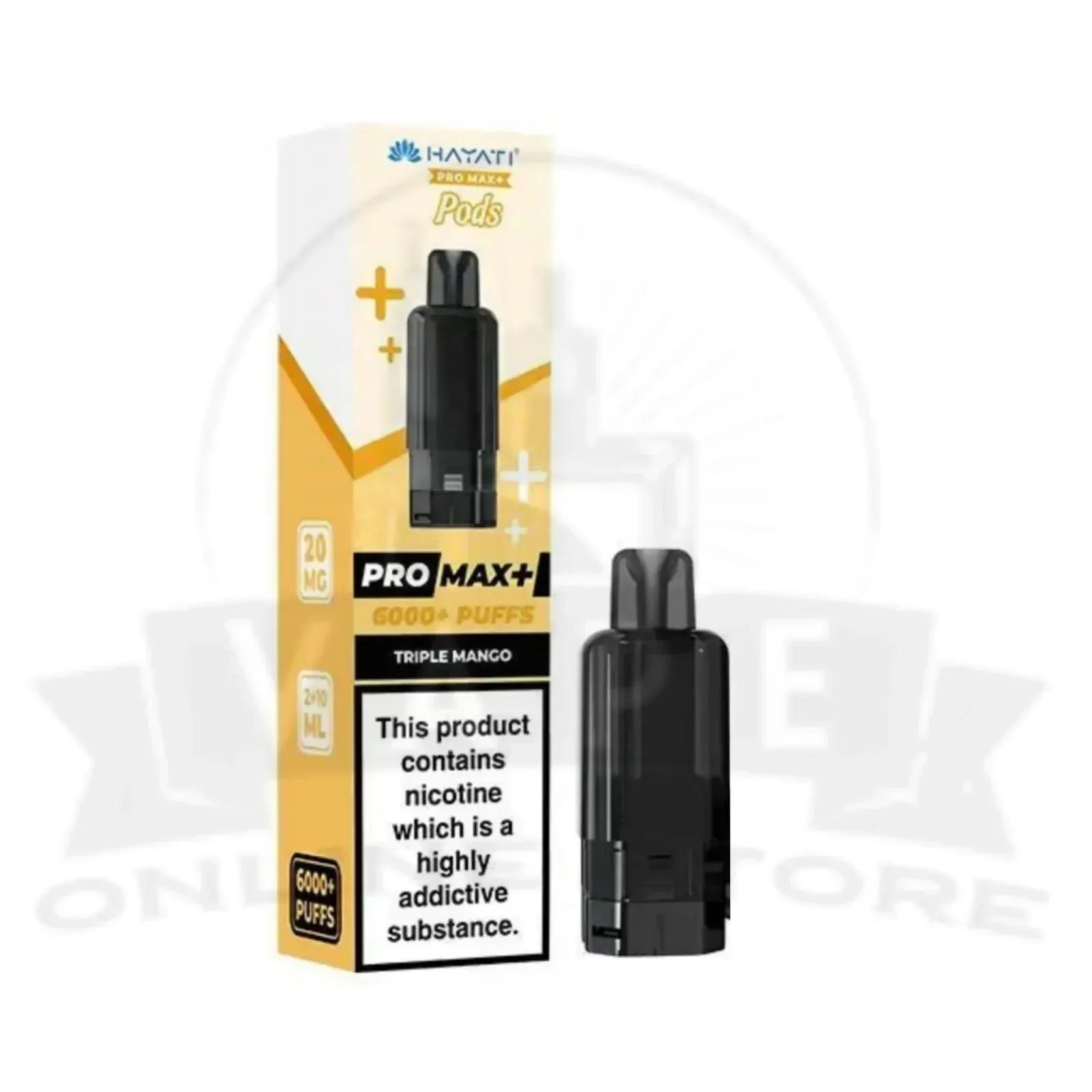 Triple Mango Hayati Pro Max Plus 6000 Refill Pods