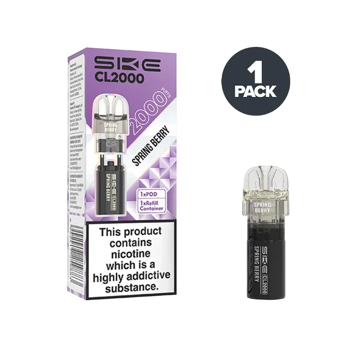 Spring Berry SKE CL2000 Prefilled Pods