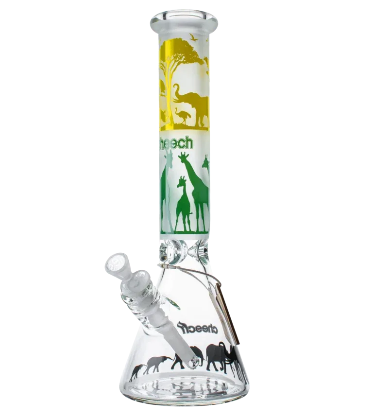 Cheech Glass 15” Safari Tube Beaker Bong - Image 2