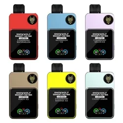 SNOWWOLF EASY SMART EA9000 5% DISPOSABLE VAPE 9K PUFFS - Image 2