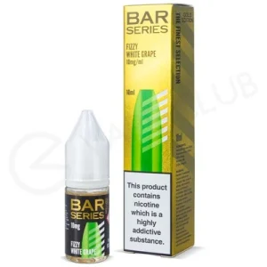 Fizzy White Grape Nic Salt E-Liquid by Bar Series Gold Edition
