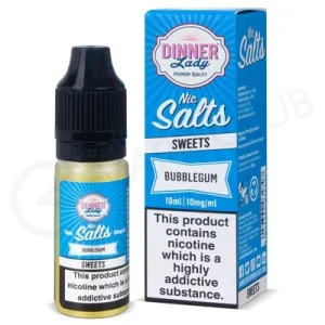 Bubblegum Nic Salt E-Liquid by Dinner Lady
