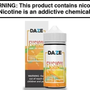 ORANGE YUZU TANGERINE BY 7 DAZE FUSION 100ML