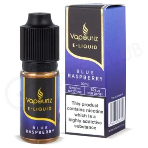 Blue Raspberry E-Liquid by Vapouriz