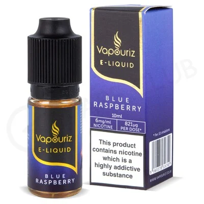Blue Raspberry E-Liquid by Vapouriz