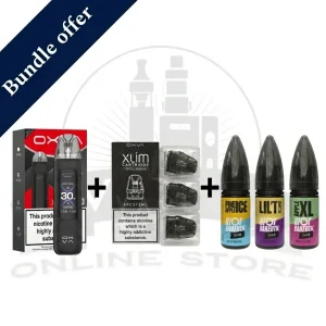 OXVA Xlim Pro 3 Bundle 0% Kit With Pod + 3 Nic Salts