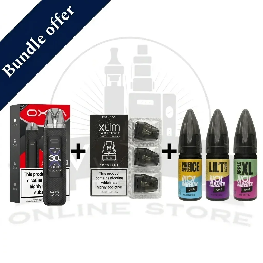 OXVA Xlim Pro 3 Bundle 0% Kit With Pod + 3 Nic Salts
