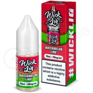 Watermelon Lime Nic Salt E-Liquid by Wick Liq Bar Juice