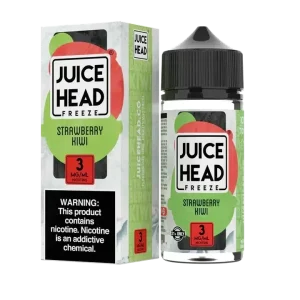 Juice Head Freeze E-Liquid - Strawberry Kiwi Freeze (Kiwi Berry Freeze) - 100ml