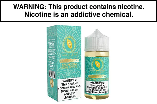 GREEN CEDAR BY GOLD LEAF 100ML