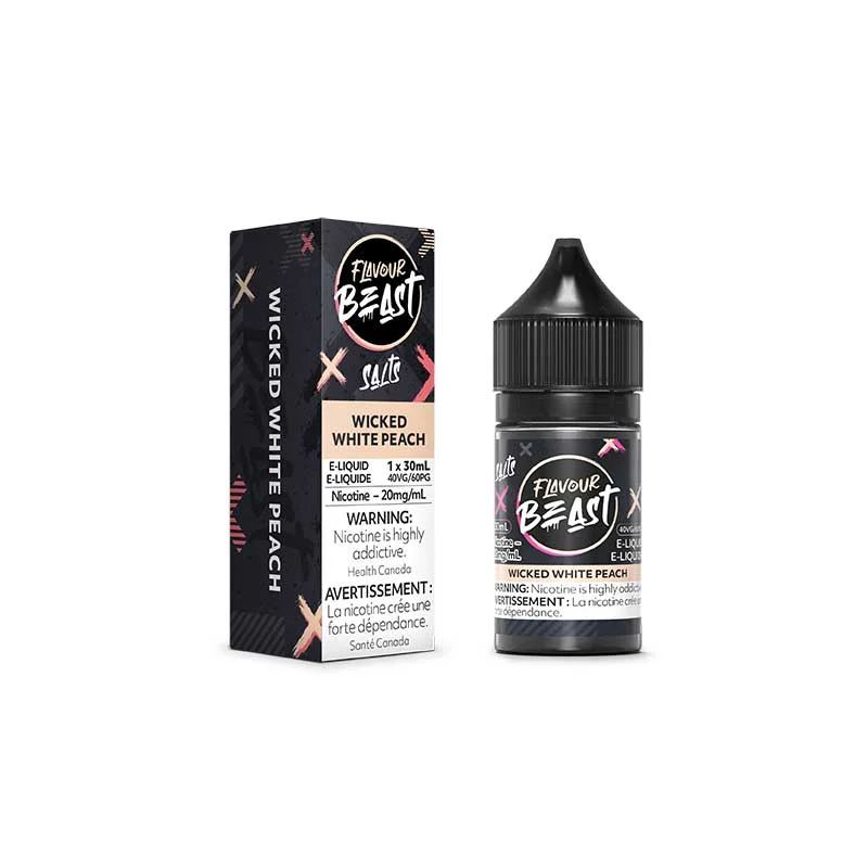 Flavour Beast Wicked White Peach 30ml