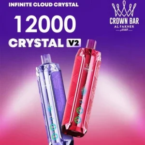AL FAKHER CROWN BAR CRYSTAL V2 12,000 PUFFS DISPOSABLE VAPE
