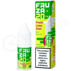 Fresh Lime Zest Nic Salt E-Liquid by Fruza