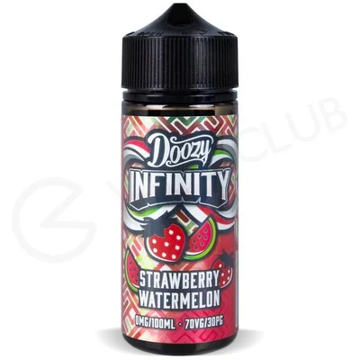 Strawberry Watermelon Shortfill E-Liquid by Doozy Infinity 100ml
