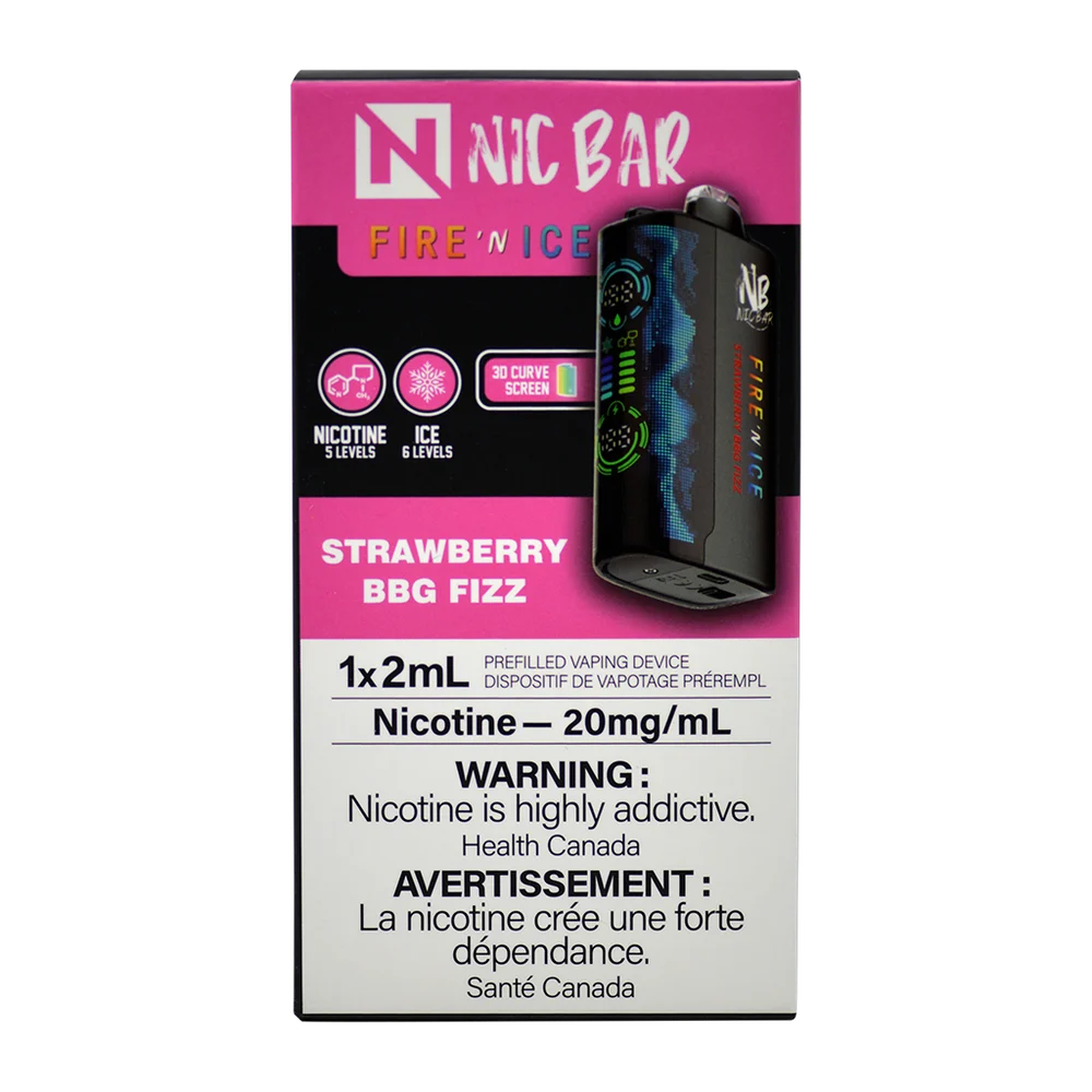 Fire n’ Ice Strawberry BBG Fizz 2ml 20mg