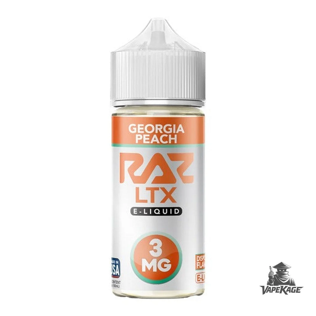 Georgia Peach RAZ x LTX Edition — Pod Juice 100mL Freebase