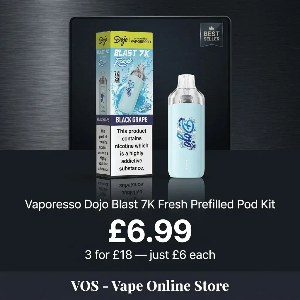 Vaporesso Dojo Blast 7K Fresh Prefilled Pod Kit - Image 2