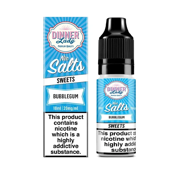 Dinner Lady Bubblegum 10ml Nic Salt E-Liquid