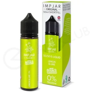 Lemon & Lime Shortfill E-Liquid by Imp Jar 50ml
