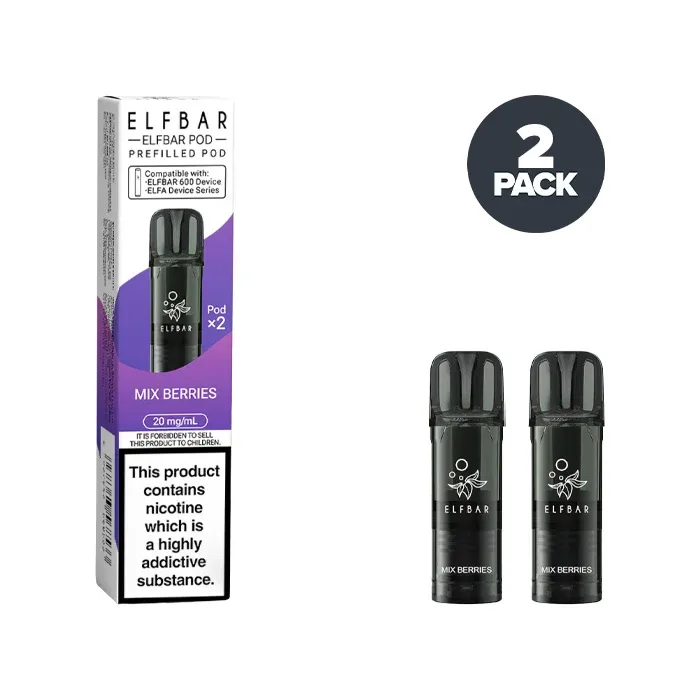 Mix Berries Elf Bar 600 Prefilled Pods