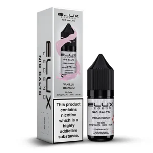 Elux - Legend Nic Salts 10ml - Vanilla Tobacco