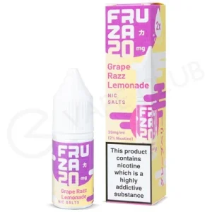 Grape Razz Lemonade Nic Salt E-Liquid by Fruza