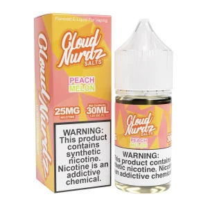 Peach Melon – Cloud Nurdz Salts – 30mL