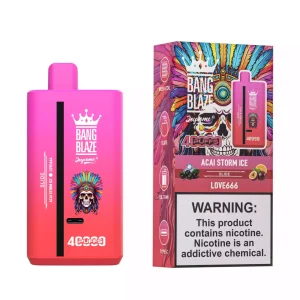 BANG BLAZE 40000 Puffs DSK041 Dual Tastes Bulk Buy Rechargeable Disposable Vapes Wholesale
