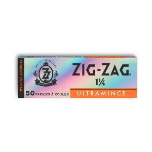 Zig-Zag | Silver UltraThin 1 1/4" 50 Papers