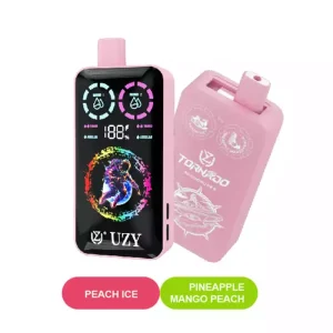 UZY TORNADO 30000 Puffs Double Tastes Bulk Buy 30K Rechargeable Disposable Vapes Wholesale